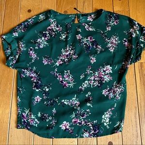 Dynamite Floral Blouse